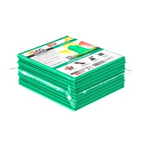 Мешки для мусора 160 л, зеленые, в пачке 10 шт., ПВД, 40 мкм, 900х1100 мм, i-Bag в Саратове Мешки для мусора 160 л, зеленые, в пачке 10 шт., ПВД, 40 мкм, 900х1100 мм, i-Bag в Саратове