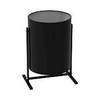 Урна металлическая уличная, Титан, 25 л, цвет черный в Саратове