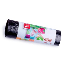 Мешки для мусора 30 л, черные, в рулоне 20 шт., ПНД, 6 мкм, 600х500 мм, Концепция Быта ЭкоДом, 601348 в Саратове Мешки для мусора 30 л, черные, в рулоне 20 шт., ПНД, 6 мкм, 600х500 мм, Концепция Быта ЭкоДом, 601348 в Саратове