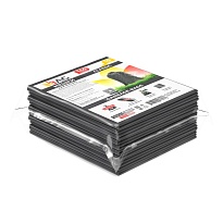 Мешки для мусора 160 л, серые, в пачке 10 шт., ПВД, 40 мкм, 900х1100 мм, i-Bag в Саратове Мешки для мусора 160 л, серые, в пачке 10 шт., ПВД, 40 мкм, 900х1100 мм, i-Bag в Саратове