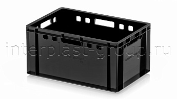 Ящик для мяса и колбасных изделий Е-3 черный в Саратове