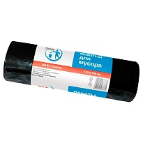 Мешки для мусора 240 л, черные, в рулоне 10 шт., ПВД 30 мкм, 1400х1120 мм, PACLAN Professional, 606336 в Саратове Мешки для мусора 240 л, черные, в рулоне 10 шт., ПВД 30 мкм, 1400х1120 мм, PACLAN Professional, 606336 в Саратове