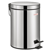 Ведро-контейнер для мусора (урна) с педалью LAIMA Classic, 3 л, со съемным внутренним ведром в Саратове