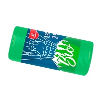 Мешки для мусора 120 л, биоразлагаемые, зеленые, рулон 10 шт., ПНД, 16 мкм, 1100х700 мм, БИО, МБ2158 (МНБ 120-10ж) в Саратове Мешки для мусора 120 л, биоразлагаемые, зеленые, рулон 10 шт., ПНД, 16 мкм, 1100х700 мм, БИО, МБ2158 (МНБ 120-10ж) в Саратове