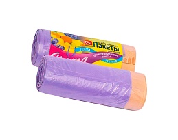 Мешки для мусора 35 л, ароматизированные, Лаванда, сиреневые, в рулоне 10 шт., ПНД, 12 мкм, 560х530 мм, GRIFON Aroma, 101-080 La в Саратове Мешки для мусора 35 л, ароматизированные, Лаванда, сиреневые, в рулоне 10 шт., ПНД, 12 мкм, 560х530 мм, GRIFON Aroma, 101-080 La в Саратове