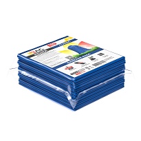 Мешки для мусора 160 л, синие, в пачке 10 шт., ПВД, 40 мкм, 900х1100 мм, i-Bag в Саратове