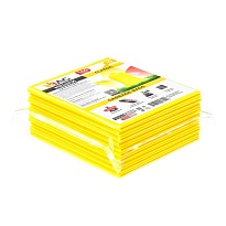 Мешки для мусора 160 л, желтые, в пачке 10 шт., ПВД, 40 мкм, 900х1100 мм, i-Bag в Саратове Мешки для мусора 160 л, желтые, в пачке 10 шт., ПВД, 40 мкм, 900х1100 мм, i-Bag в Саратове