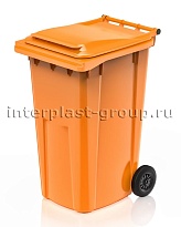 Контейнер для мусора 240 л оранжевый облегченный 240 оранжевый в Саратове
