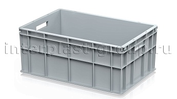 Ящик для молока, мяса, овощей и фруктов сплошной серый в Саратове Ящик для молока, мяса, овощей и фруктов сплошной серый в Саратове
